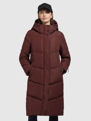 Coat TORINO4 Wine Red