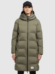 Coat FINNIE Light Olive