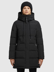 Coat YARA (WITHOUT FUR) Black