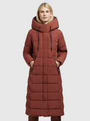 Coat TYNSE Red-brown