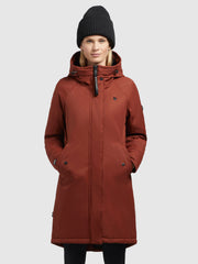 Coat SEMIE Red Brown