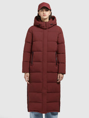 Coat EMORIA MATT Rust Red