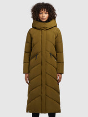 Coat LINNA Olive Melange