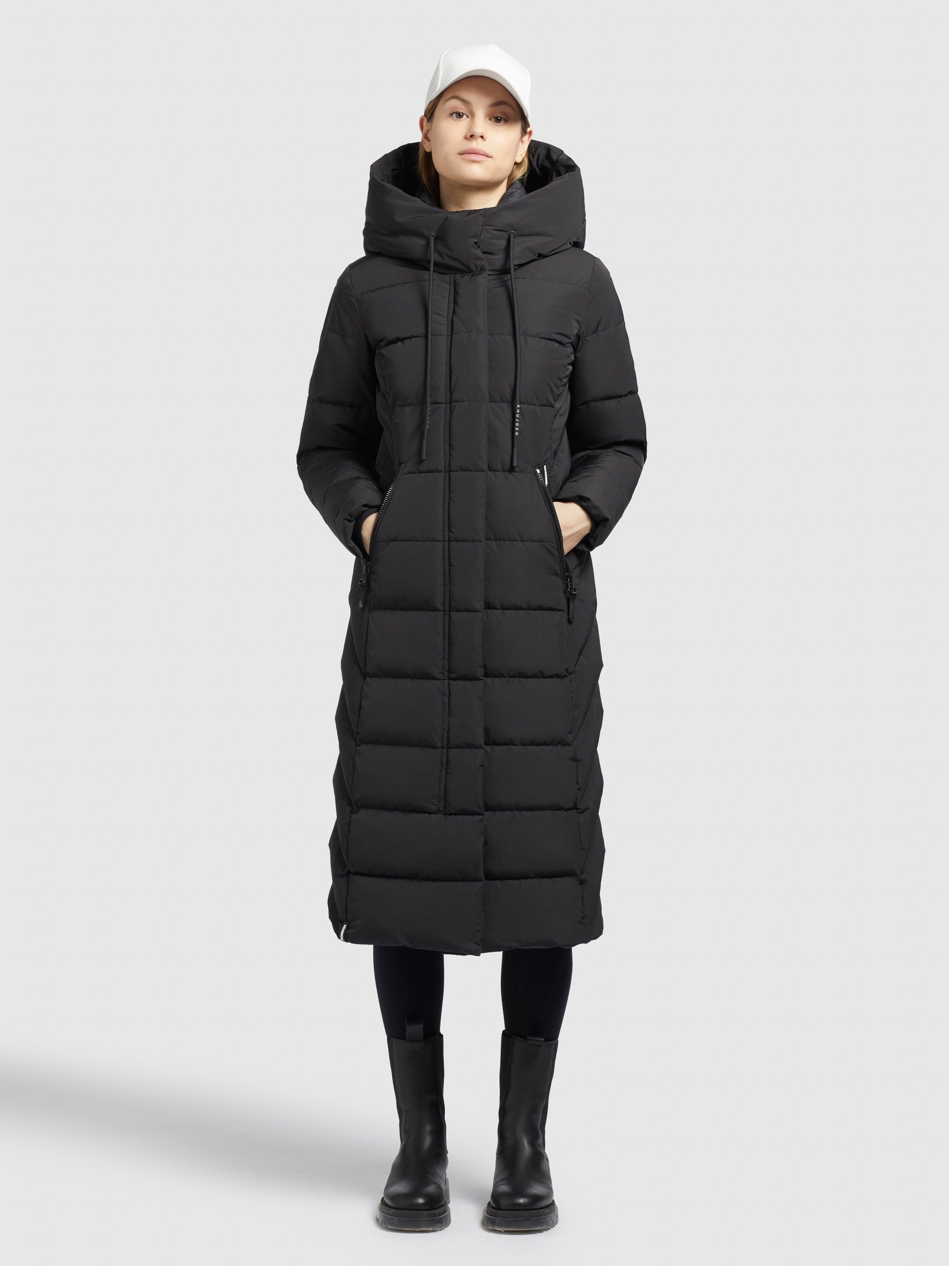 Coat TYNSE Black KHUJO