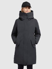 Coat CHARLYN4 Dark Grey