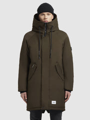 Coat HANT Dark Olive