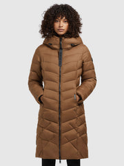 Coat ODANA2 Light Brown