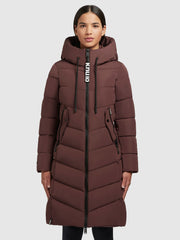 Coat MIKIA Wine Red