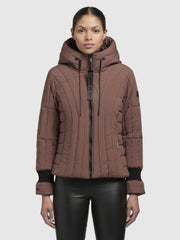 Jacke OMNI Rotbraun