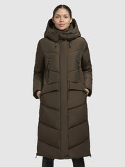 Coat EVIEL Dark Olive