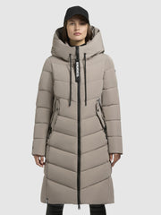 Coat MIKIA2 Gray Beige