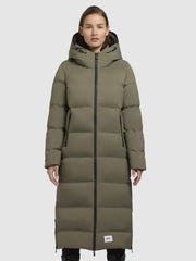 Coat LAREA3 Light Olive