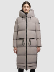 Coat AROMA Gray Beige