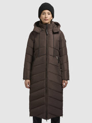 Coat HURCE Dark Brown