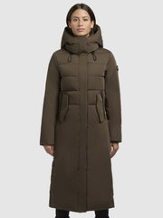 Coat BARLA Dark Olive