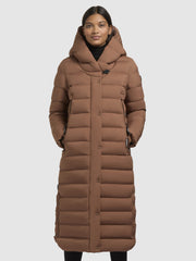 Coat TEIVA2 Brown