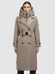 Coat ELENA Gray Beige