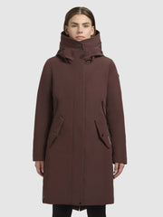 Coat CHARLYN5 Wine Red