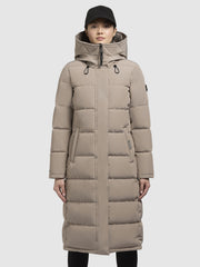 Coat DEVION Gray Beige