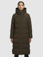 Coat DEVION Dark Olive