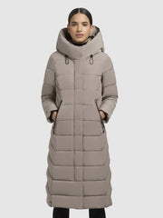 Coat SENSY Gray Beige