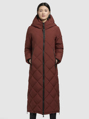 Coat GENTI Dark Red