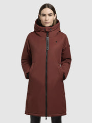 Coat YAAK3 Dark Red