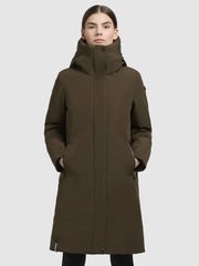 Coat NELLEN Dark Olive