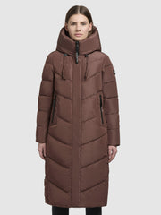 Coat TARU Red-brown