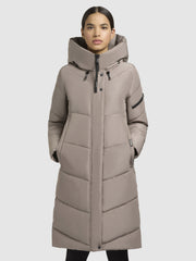 Coat JANGE Gray Beige