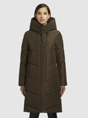 Coat JANGE Dark Olive