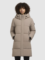 Jacke HAYA MATT Graubeige