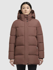 Jacke JARLA Rotbraun