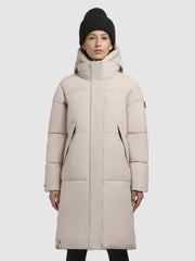 Coat ALIMA natural white