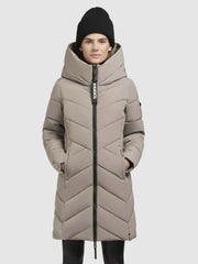 Coat DARKA2 Gray Beige