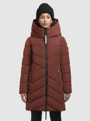 Coat DARKA2 Dark Red