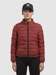 Jacke MERL Rotbraun